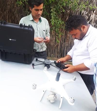 Identification of date trees infected with red palm weevil using remote sensing and artificial intelligence technologies